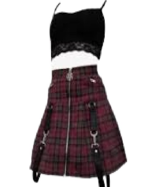 Plaid Skirt